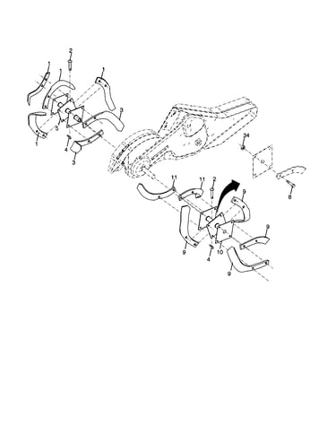 Tine assembly