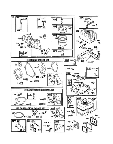 Carburetor/fuel tank