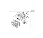 Bosch HMV9305/01 interior assembly diagram