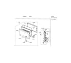 Bosch HMV9305/01 door latch assembly diagram