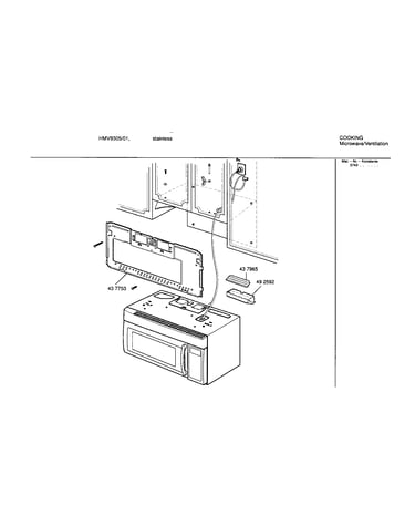 Oven mounting