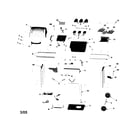 Char-Broil 463450805 grill assembly diagram