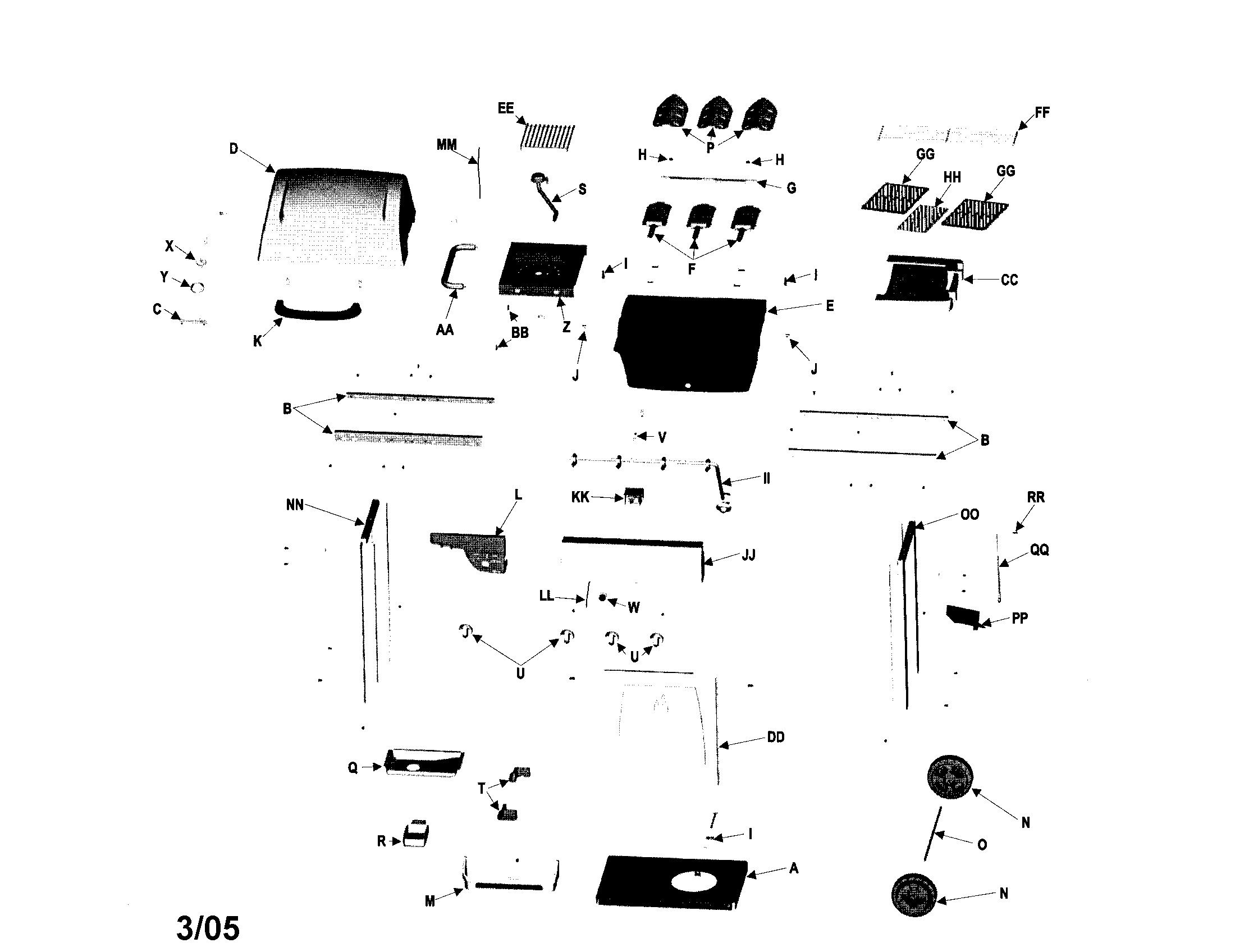 Grill assembly