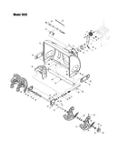 Auger housing/spiral assembly