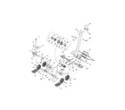 Troybilt 1130 track/steering shaft diagram