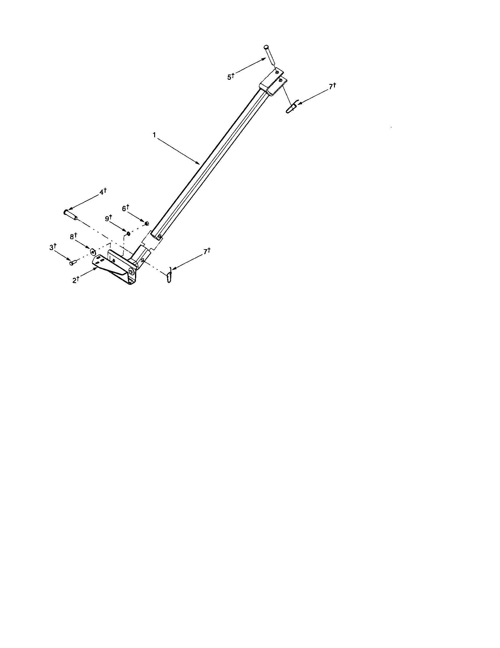 Tongue/base hitch mount