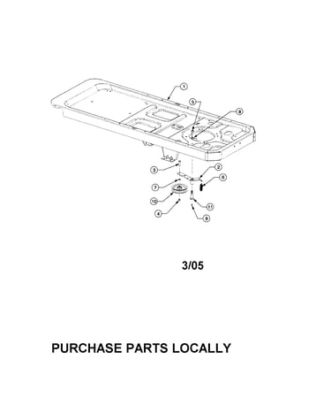 Frame/drive idler assembly