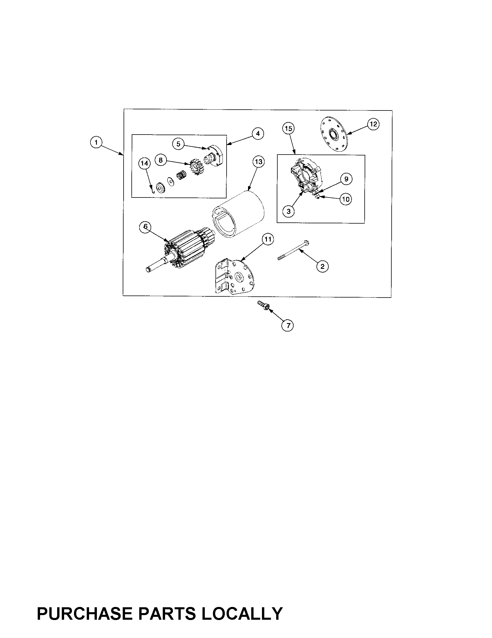 Starter motor