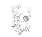 Troybilt 13AT609G766 belts/transmission diagram