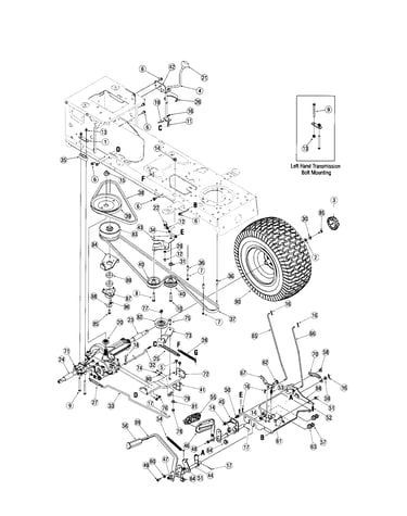 Belts/transmission