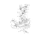 Troybilt 13AJ609G766 42" deck assembly diagram