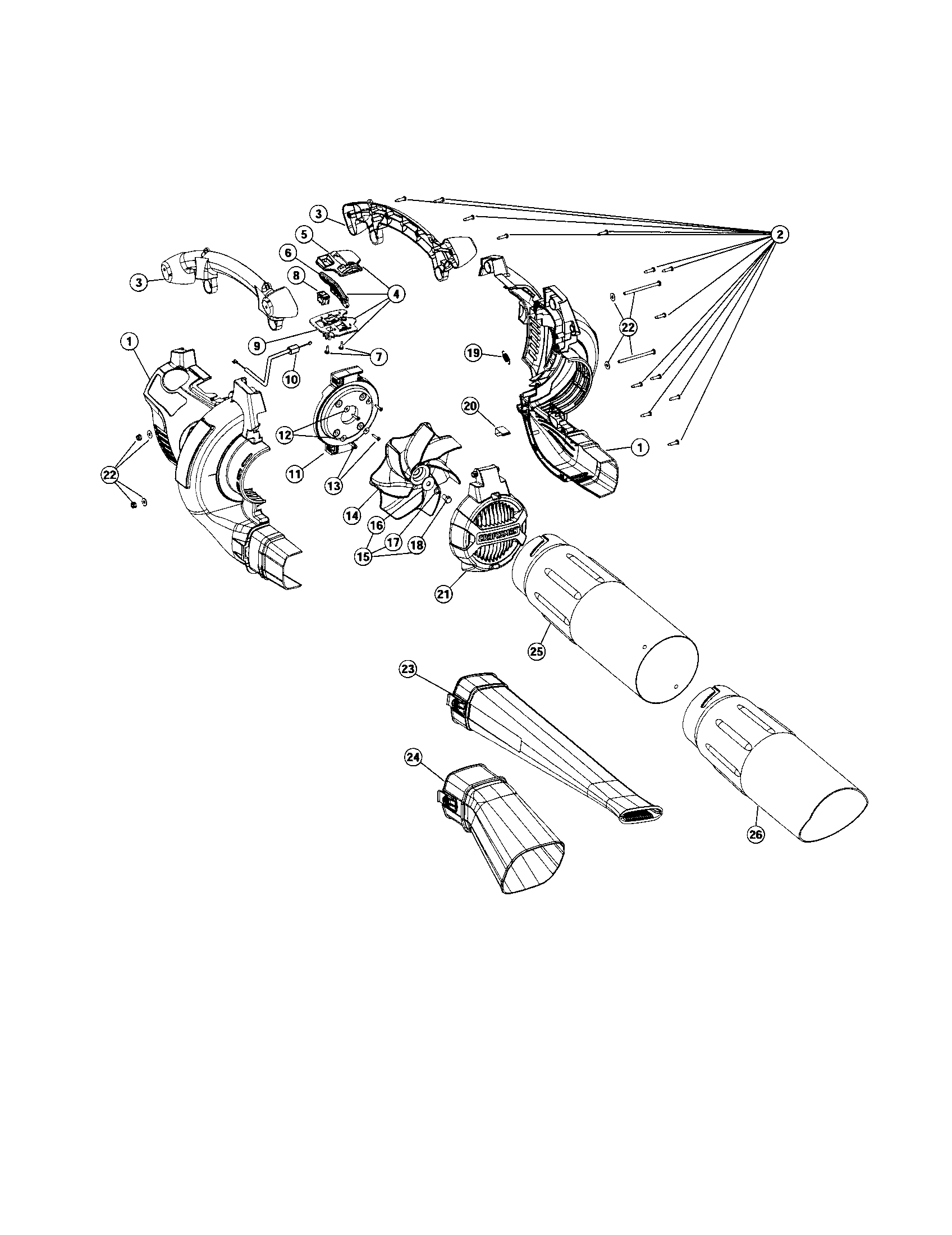 Housing parts
