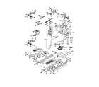 Proform 831159950 backrest/console/upright/pedals diagram