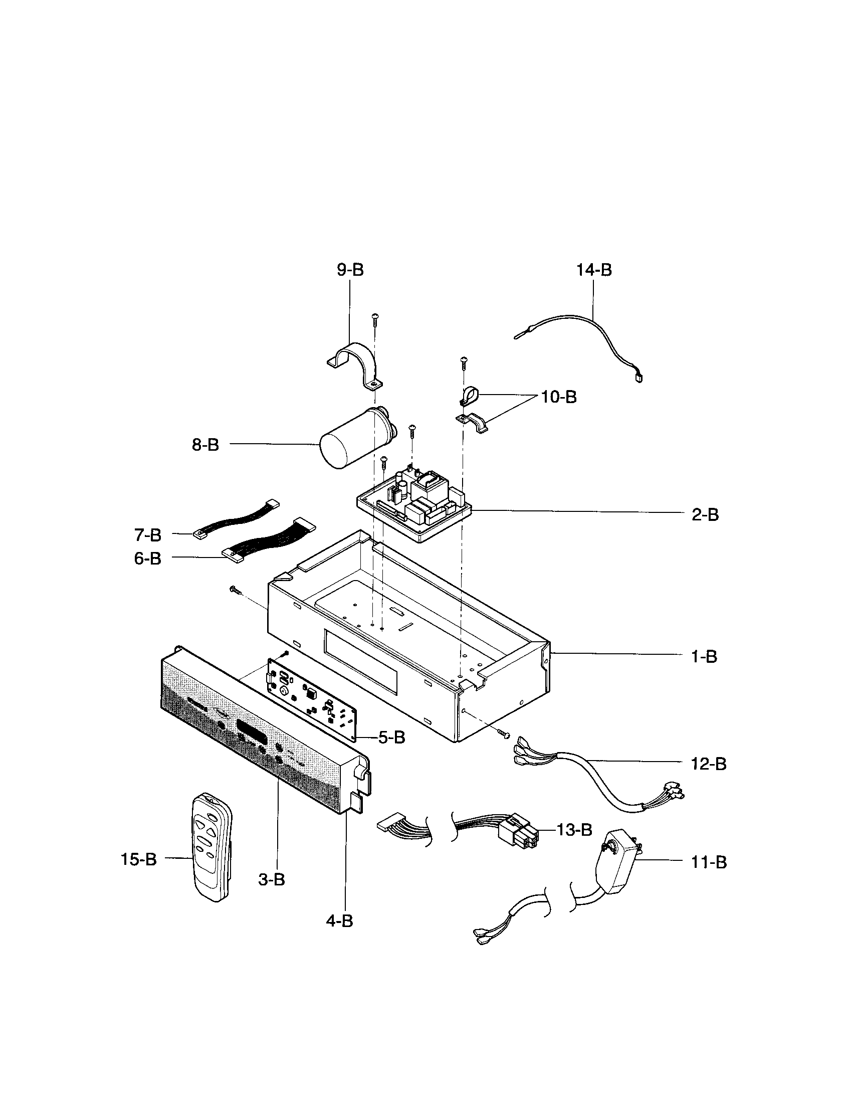 Control box assembly