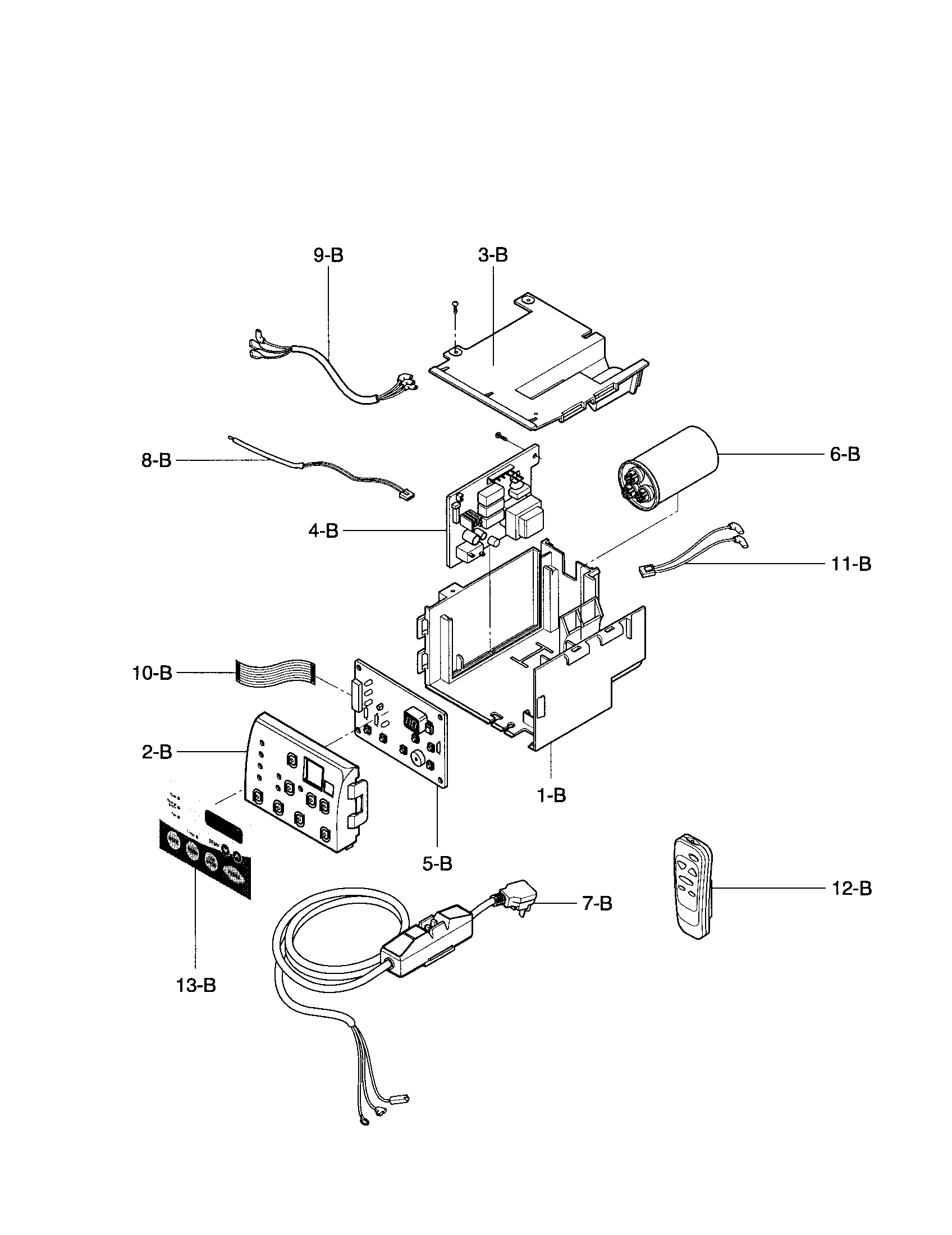 Control box assembly