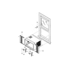 Kenmore 58075281500 installation kit assembly diagram