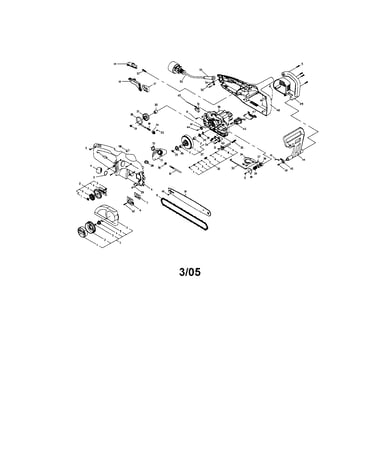 Electric chain saw