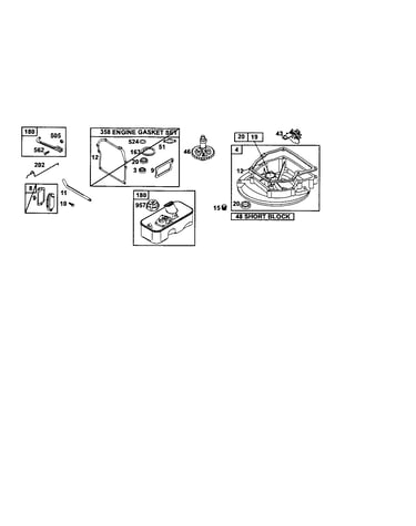 Engine sump/tank - fuel/ gear cam
