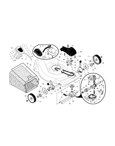 Wheels/tires/bag