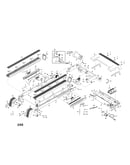 Walking belt/motor/belly pan