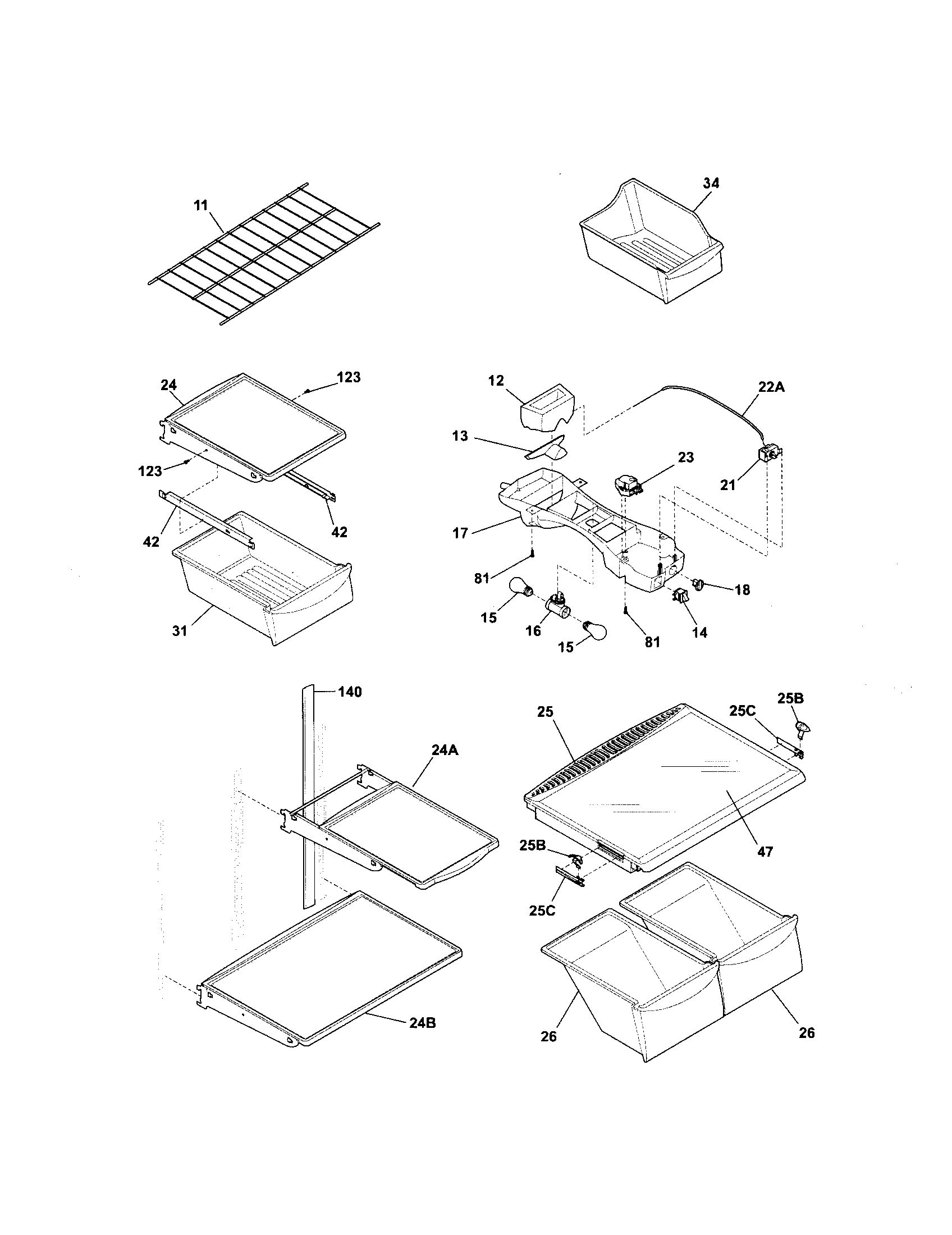 Shelves