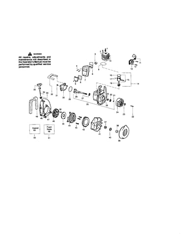 Cylinder/crankshaft/crankcase