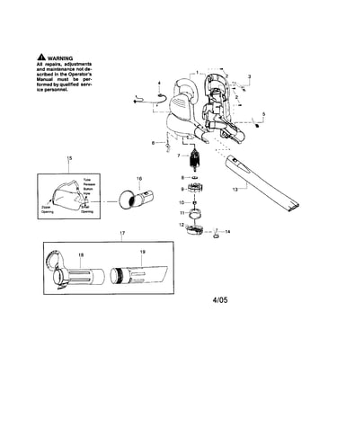 Blower attachment