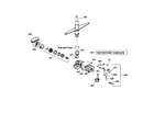 Kenmore 36314589100 motor-pump mechanism diagram