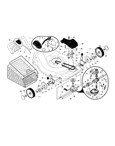 Wheels/tires/bag
