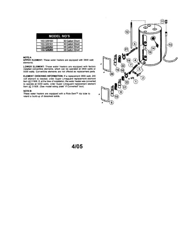 Electric water heater