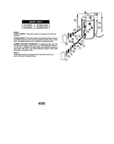 Electric water heater