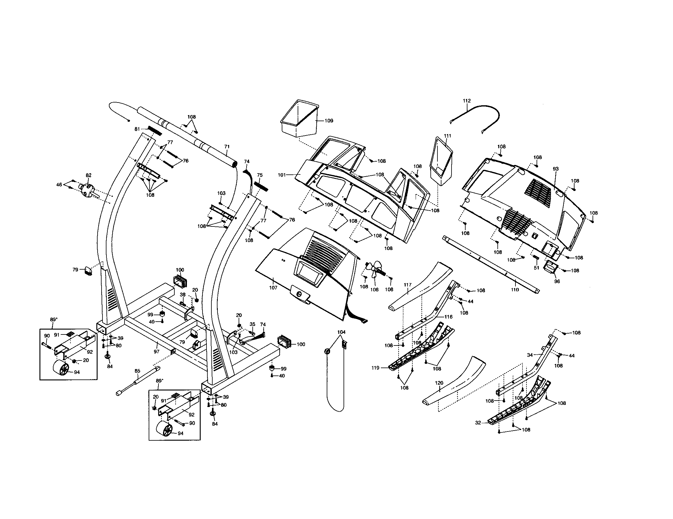 Uprights/console