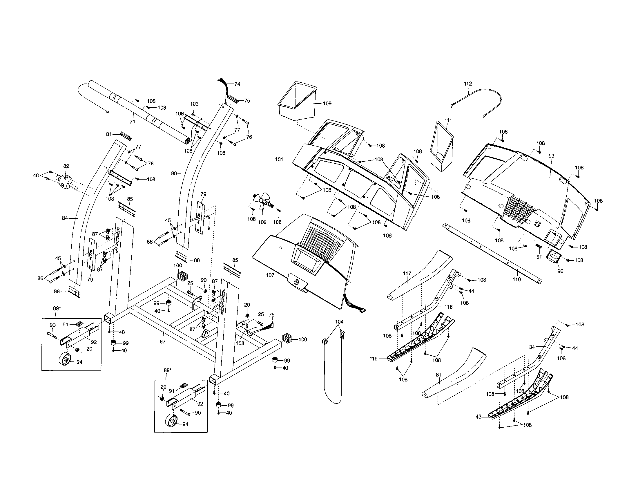 Uprights/console