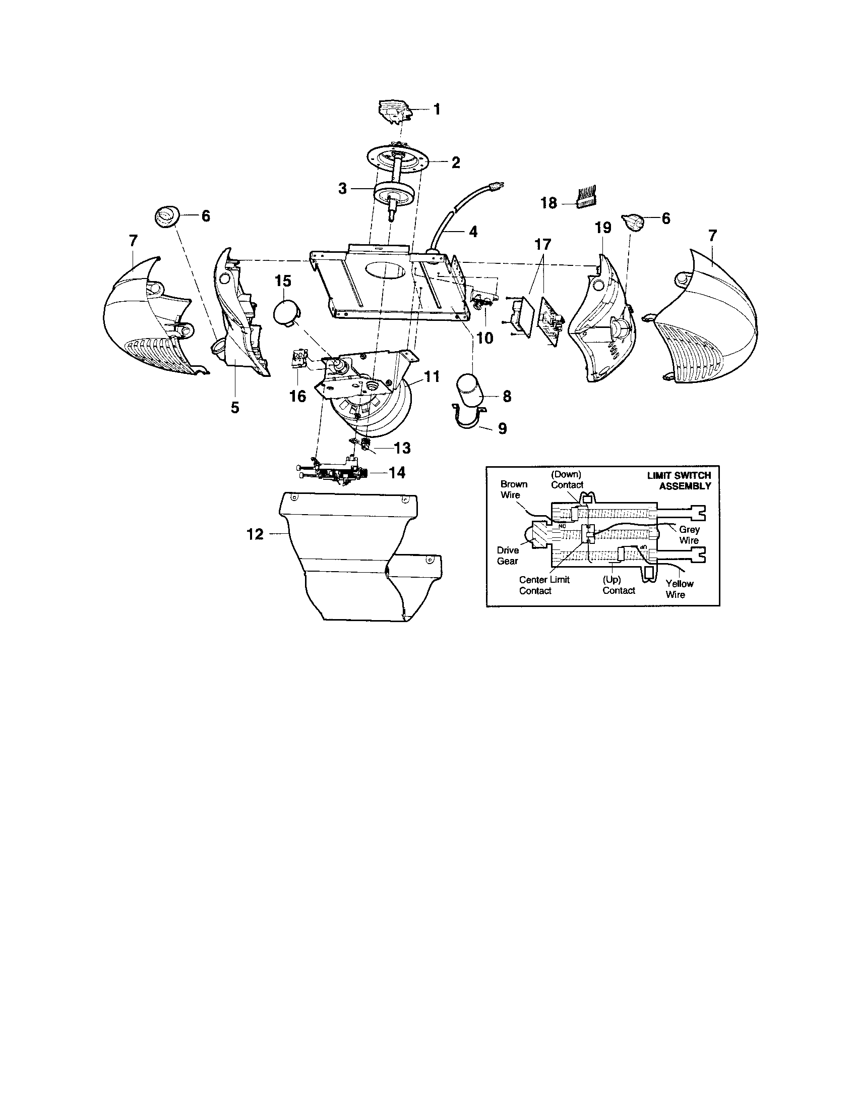 Motor unit assembly