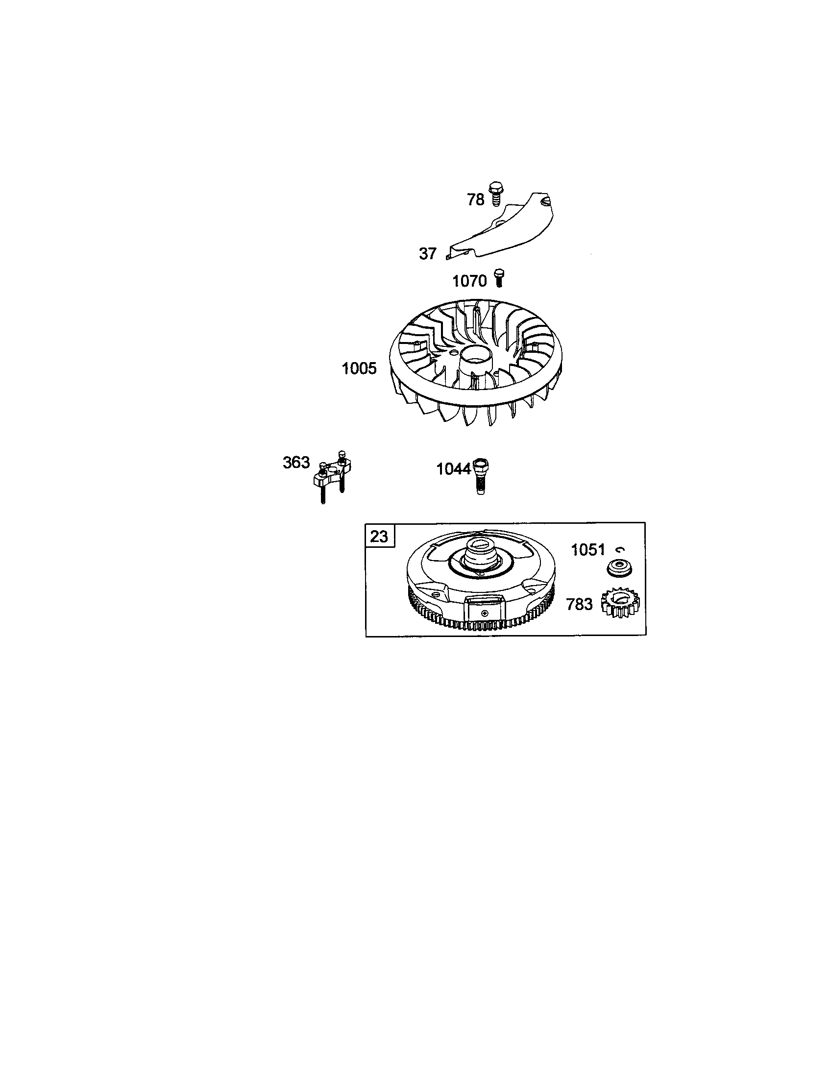 FLYWHEEL/FAN-FLYWHEEL