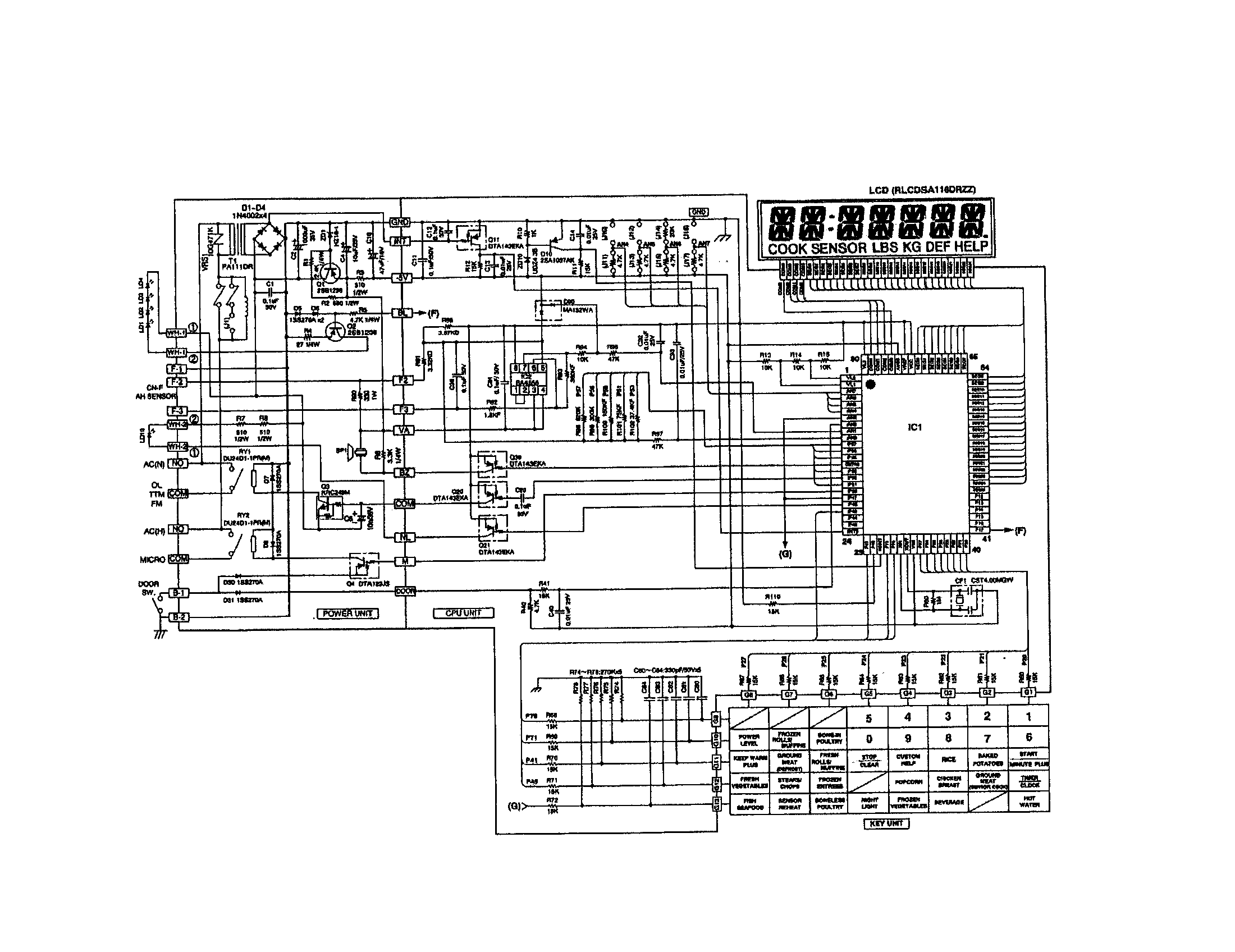 Control unit circuit