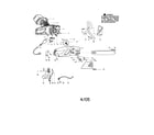 Craftsman 358341161 chain saw assembly diagram
