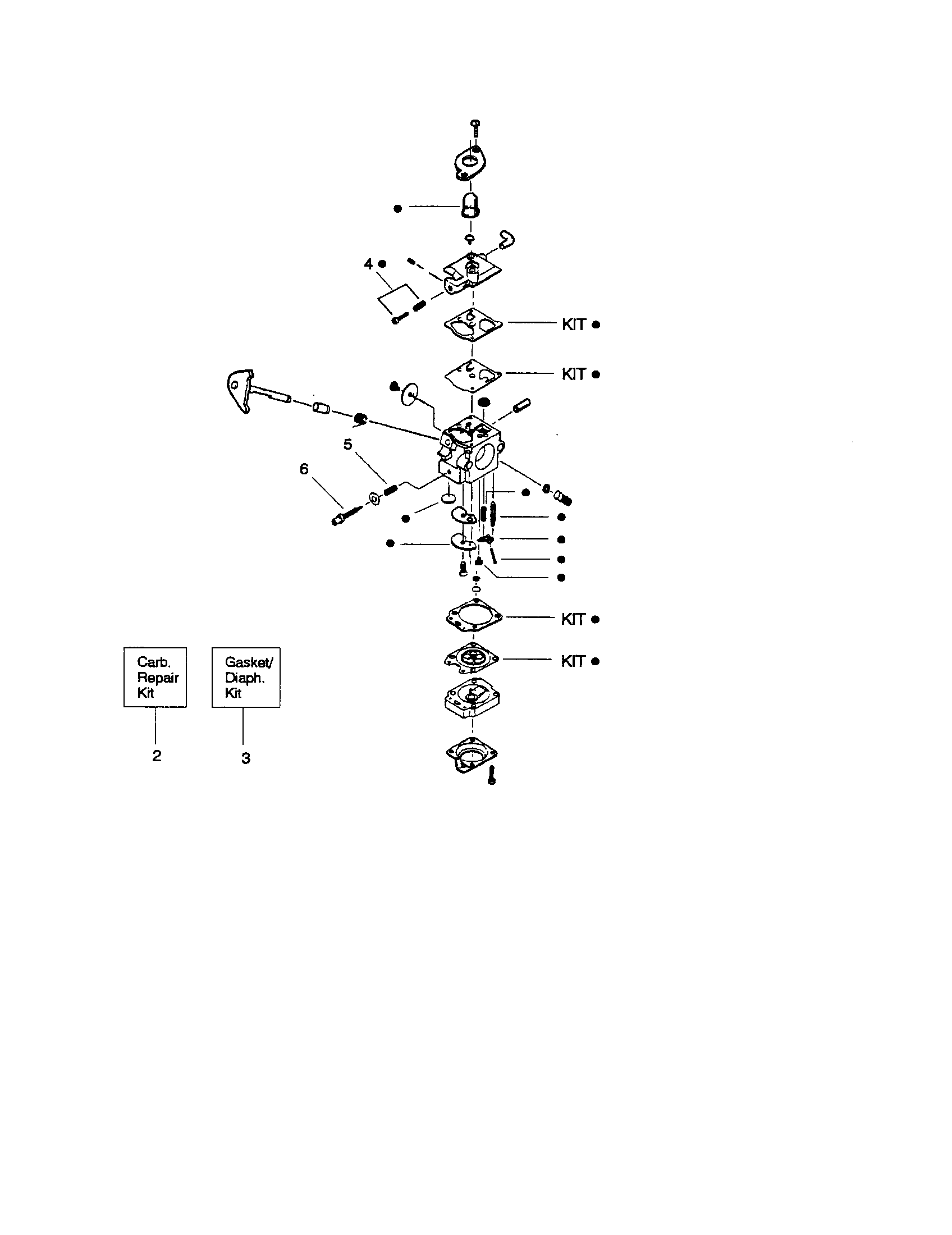 CARBURETOR #530069754-WA226