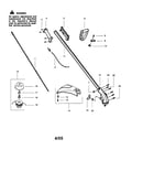Driveshaft/shield/handle