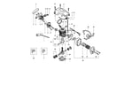 Craftsman 358352680 cylinder/crankshaft/muffler diagram