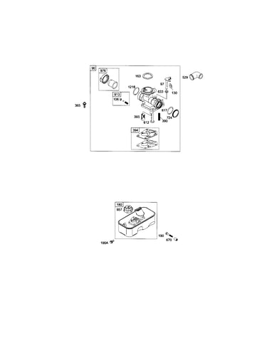 Carburetor/fuel tank