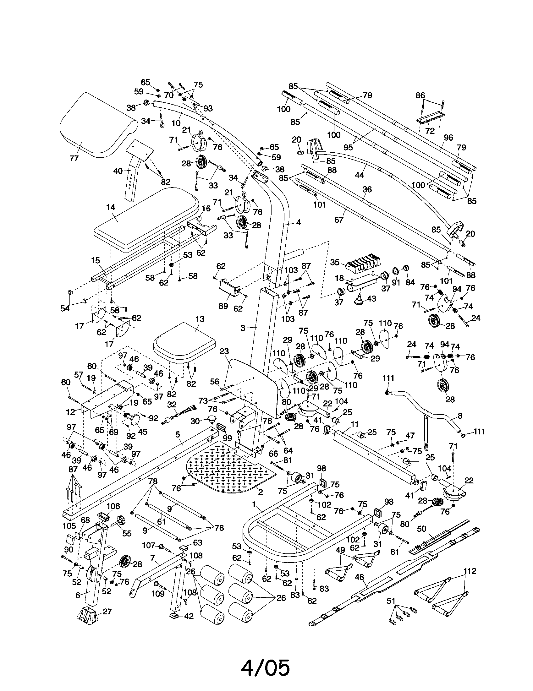 Weight system assembly