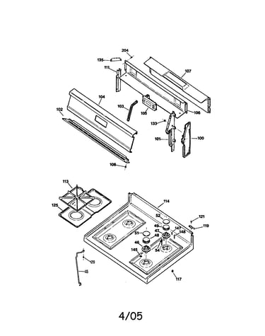 Cooktop assembly