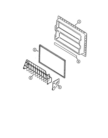 Freezer inner door