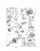 Cylinder/crankshaft/cylinder-head