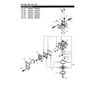 Echo HC-151 (05001001-07999999) carburetor - rb-k66b diagram