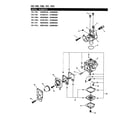 Echo HC-150I (05001001-07999999) carburetor - rb-k70 diagram