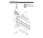 Echo HC-150 (05001001-07999999) cutters/gear case/tools diagram