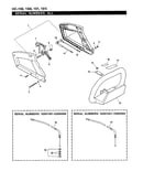 Handle/ignition/throttle cable