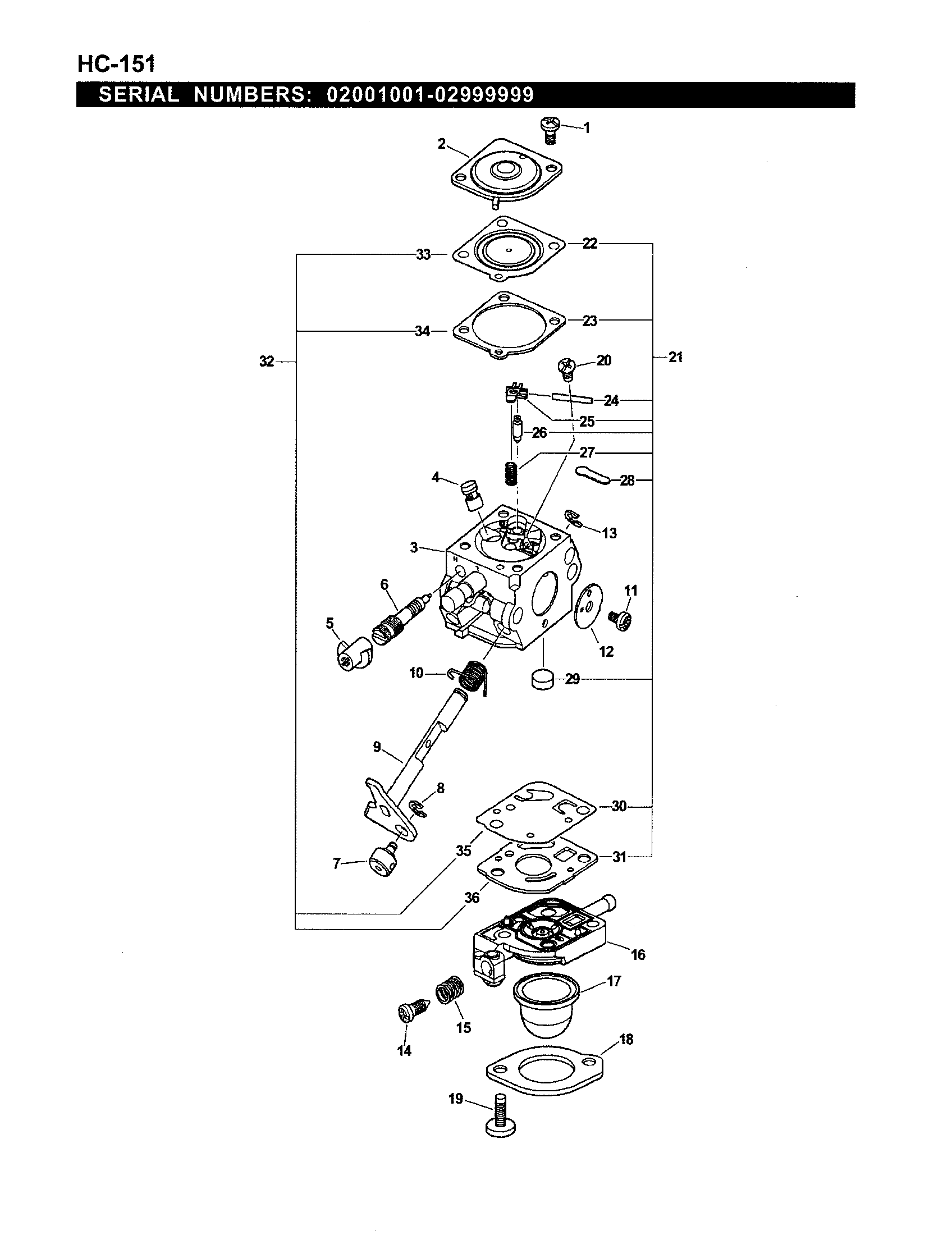 Carburetor - ciu-k58